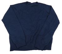 Tmavomodrý sveter Lindex