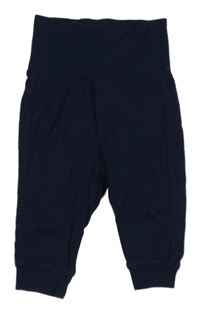 Tmavomodré tepláky H&M