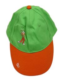 Zeleno-oranžová kšiltovka s mravencem 