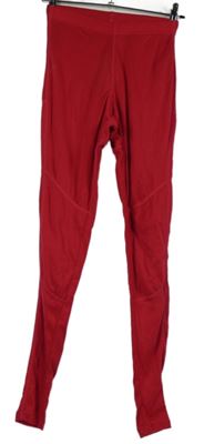 Dámske červené spodné funkčné nohavice Crivit