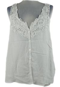 Dámská bílá halenka s krajkou Amisu 