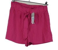 Nové - Dámské fuchsiové volné kraťasy Primark 