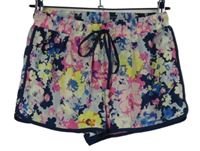 Dámské tmavomodro-barevné květované plážové kraťasy Atmosphere 