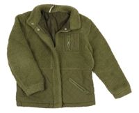 Khaki huňato/šusťáková podšitá bunda George