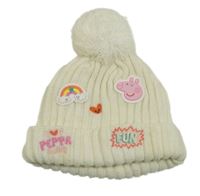 Smotanová čapica s Peppa pig George vel.86-98