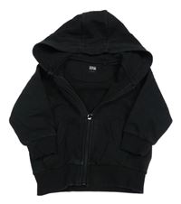 Čierna prepínaci mikina s kapucňou F&F