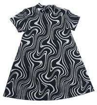 Čierno-sivé vzorované šaty zn. Pep&Co