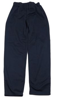 Tmavomodré športové tepláky Decathlon