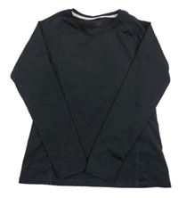 Čierne športové tričko H&M