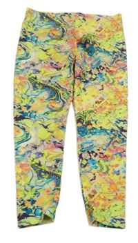 Barevné vzorované legíny Next