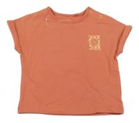 Nové - Korálové tričko se sluníčkem Next