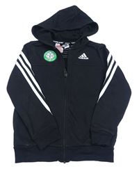 Černá propínací fotbalová mikina The Celtic FC Adidas