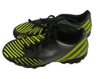 Antracitovo-žluté koženkové kopačky Adidas predator vel. 34