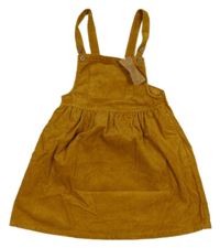 Nové - Medová menšestrová na traká sukňa Next