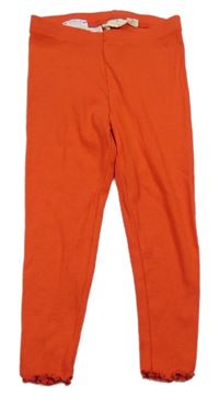 Červené rebrované legíny Lupilu