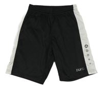 Čierno-biele športové funkčné kraťasy s logom Jako