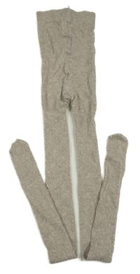 Béžové vzorované pančuchy H&M