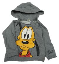 Sivá mikina s Plutem a kapucňou C&A