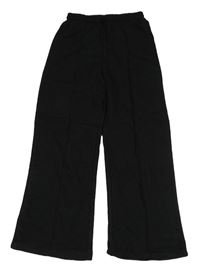 Černé široké tepláky H&M