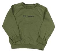Khaki mikina s nápisom George