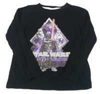 Černé triko se Star Wars 