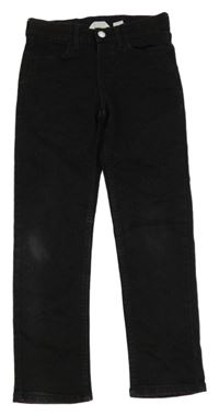 Černé slim fit rifle H&M