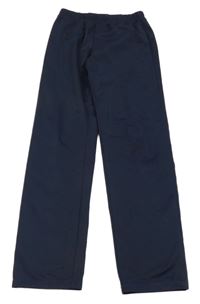 Tmavomodré sportovní tepláky 