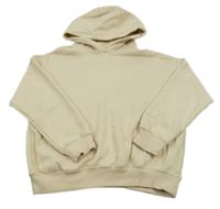 Smotanová oversize mikina s kapucňou F&F