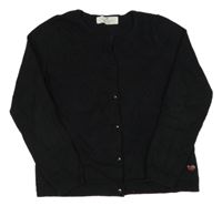 Čierny prepínaci sveter so srdiečkom H&M