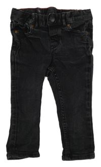 Černé slim fit rifle H&M