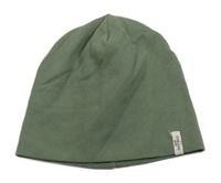 Khaki rebrovaná čapica H&M