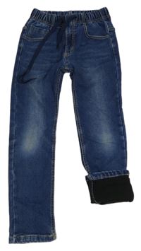 Modré thermo jogger rifle