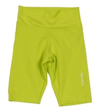 Limetkové športové elastické kraťasy s nápisom Zara
