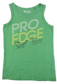 Zelené tielko s nápisom Dognose