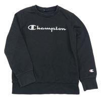 Tmavomodrá mikina s logem Champion