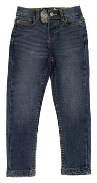 Nové - tmavomodré skinny rifle dunnes