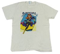 Smotanové tričko s Batgirl