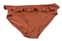 Staroružové plavkové nohavičky s volánikom zn. H&M