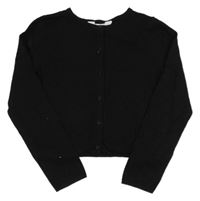 Čierny prepínaci crop sveter H&M