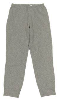 Světlešedé pletené tepláky Benetton