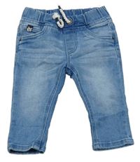 Světlemodré teplákové skinny rifle C&A