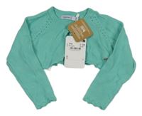 Nové - Zelené svetrové bolerko Mayoral