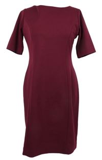 Dámské vínové šaty Alfani 