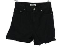 Dámské černé riflové kraťasy Pull&Bear 