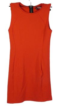 Dámske jahodové vzorované šaty H&M