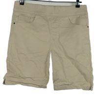 Dámske béžové elastické rifľové kraťasy DKNY