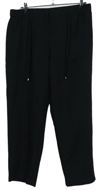 Dámske čierne prúžkované teplákové nohavice Primark
