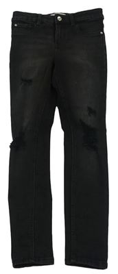 Černé hallie rifle s prošoupáním New Look