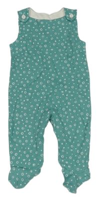 Modré puntíkaté dupačky