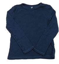 Tmavomodré triko Kiabi